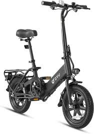 DYU Hopfällbar 14" Elcykel för Stadskörning